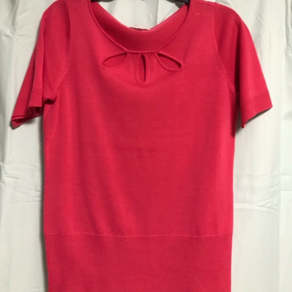 Pink dress top